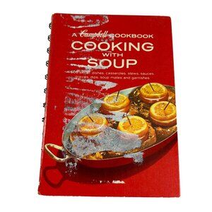 Vintage Campbell Cookbook Cooking with Soup Recipes